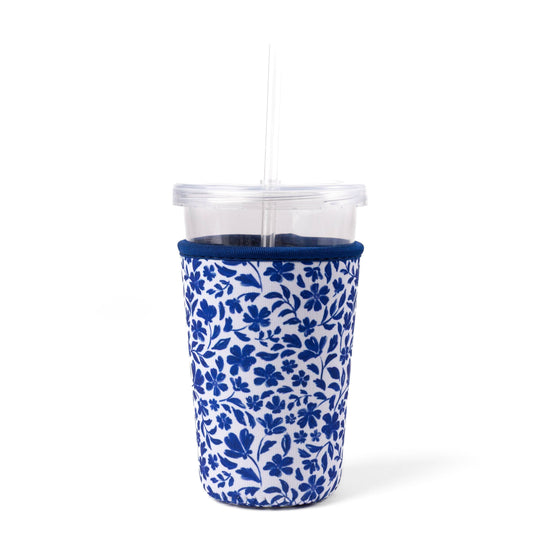 Porcelain Floral Drink Sleeve