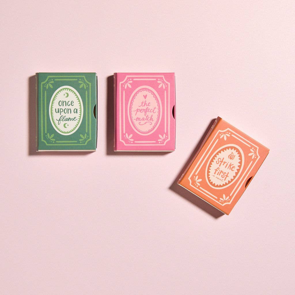 Bookish Book Themed Matchboxes