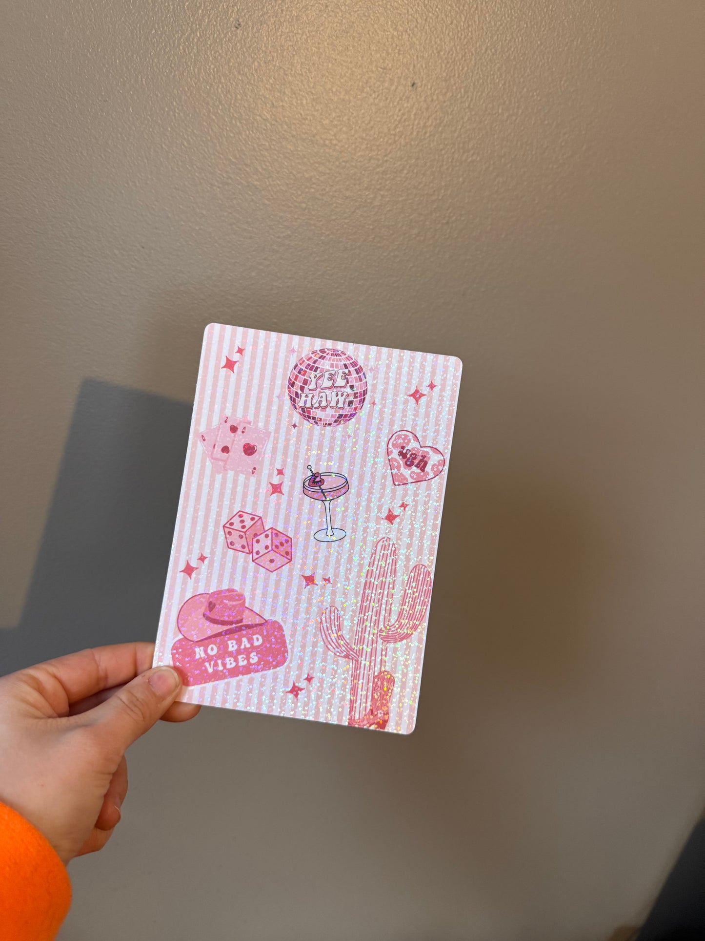 Pink Cowboy Kindle Insert