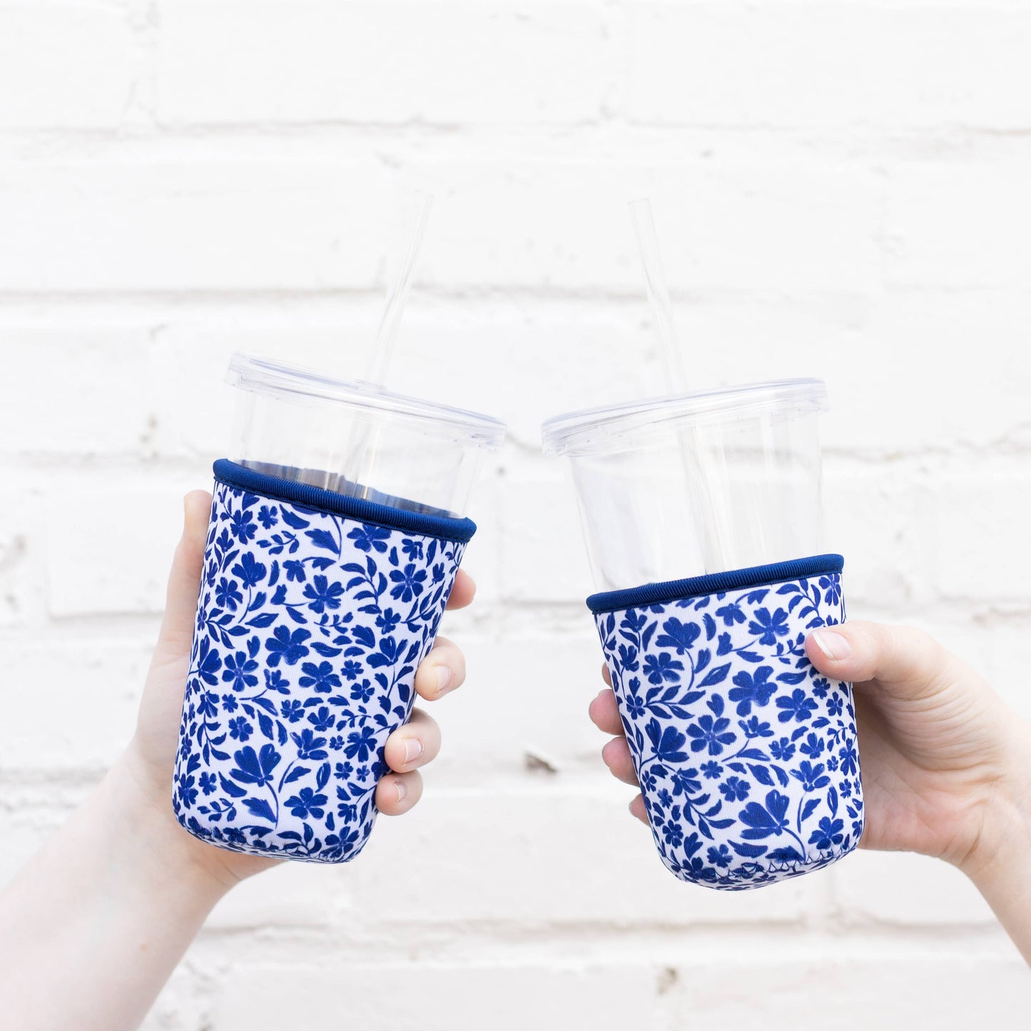 Porcelain Floral Drink Sleeve