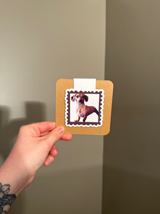 Magnetic Pet Bookmark