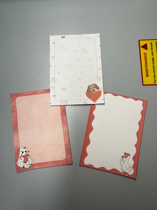 Mini V-Day Notepad Bundle