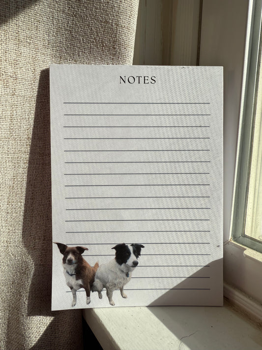 Custom Pet Notepad