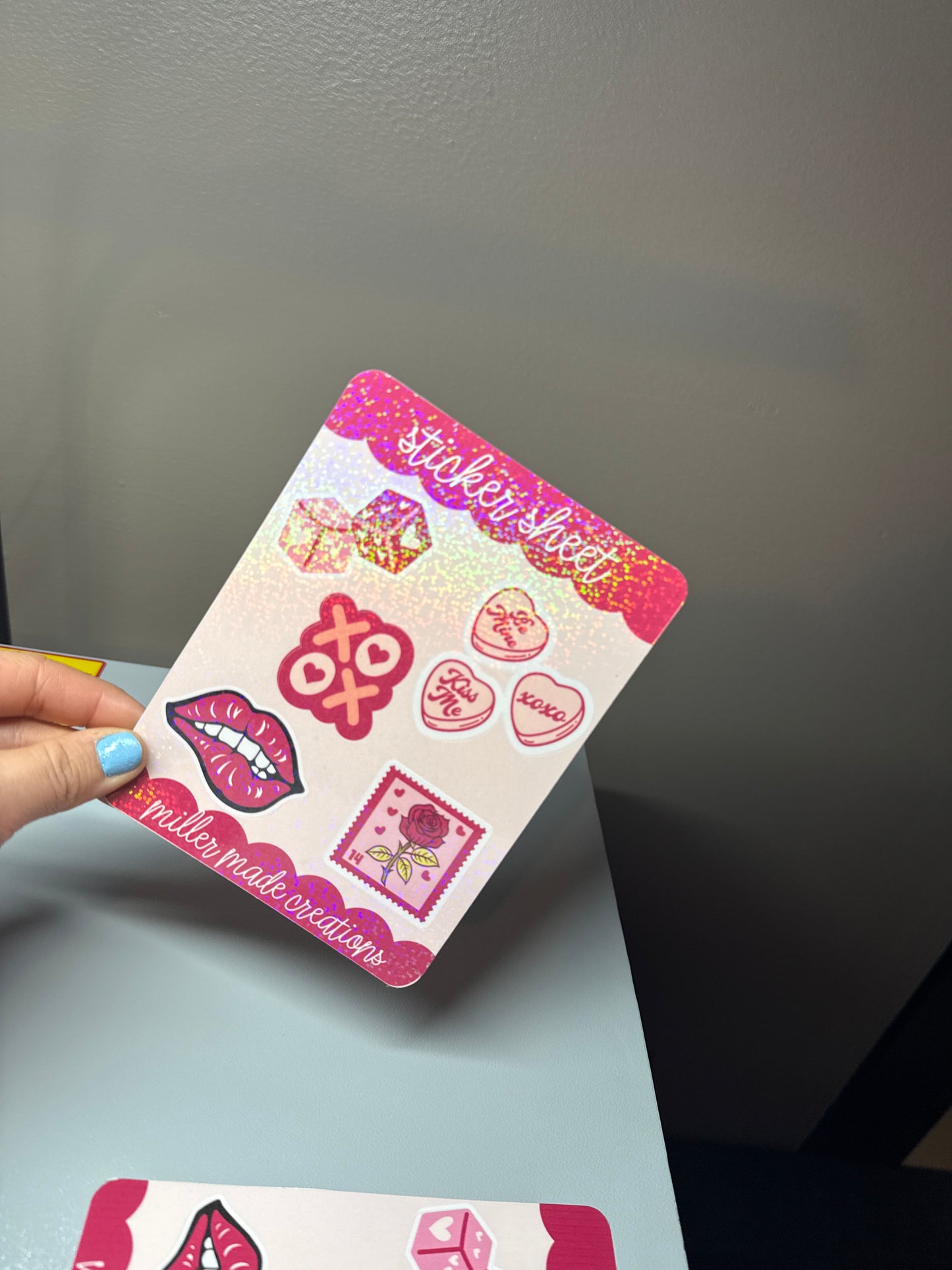 Valentines Sticker Sheet