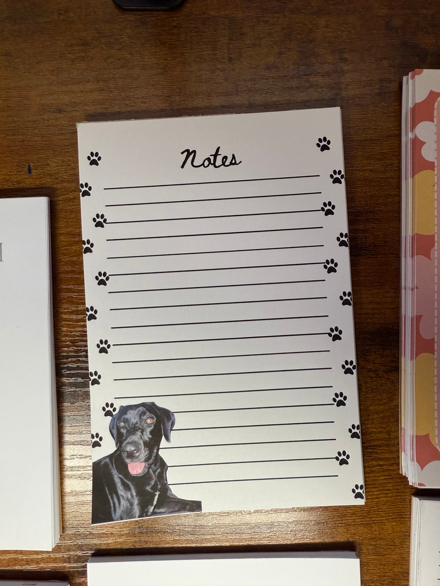 Custom Pet Notepad