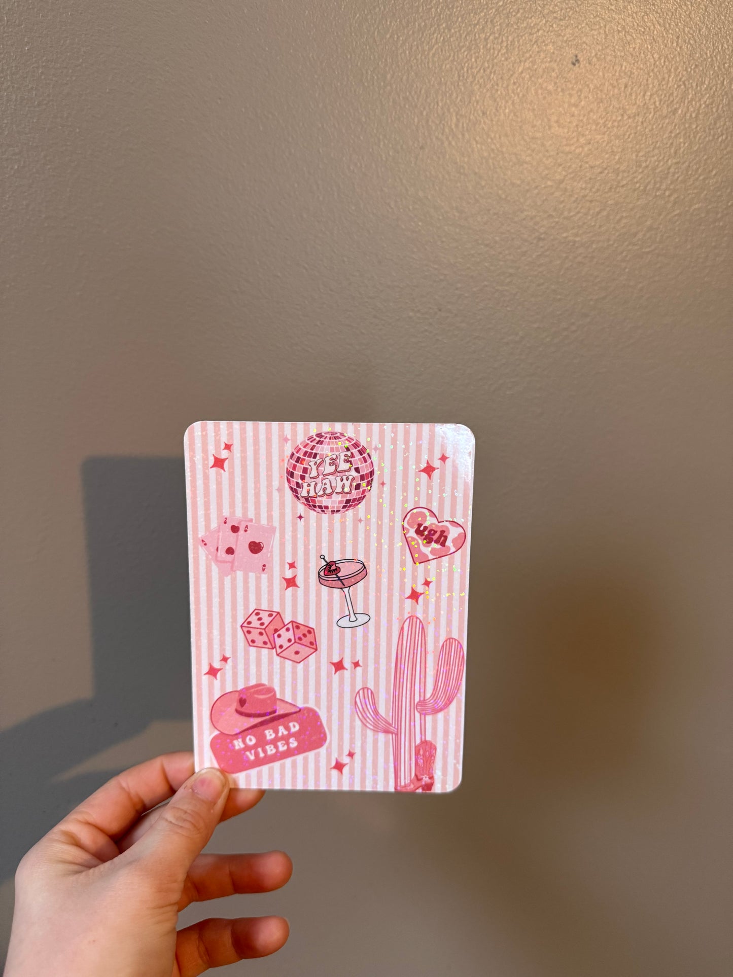 Pink Cowboy Kindle Insert