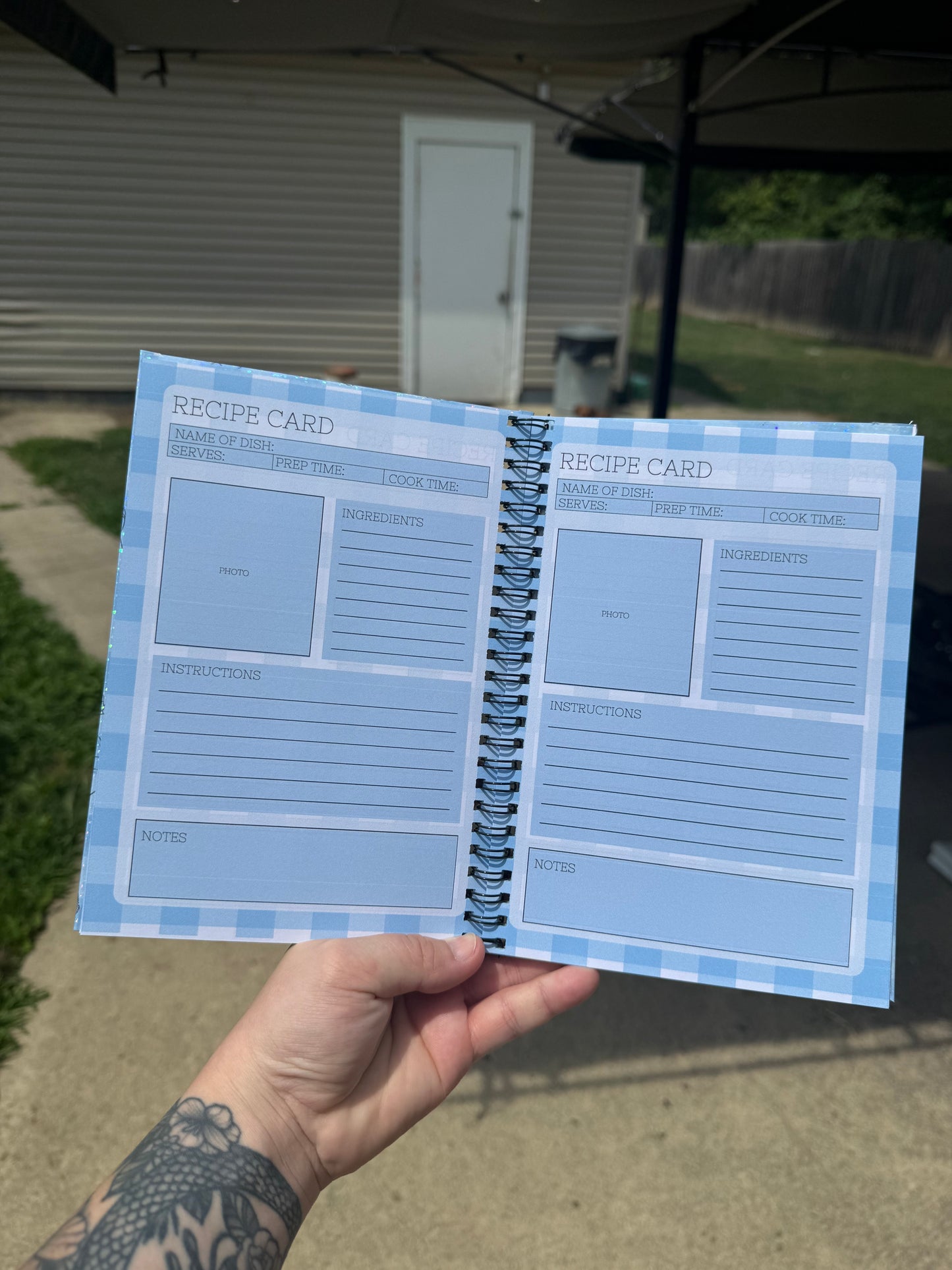 A5 Recipe Book
