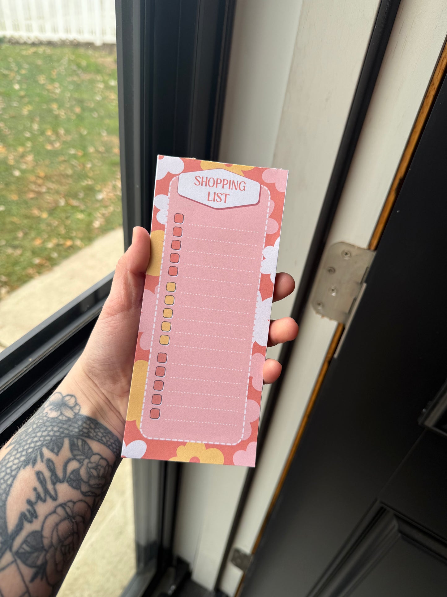 Magnetic Grocery Notepad