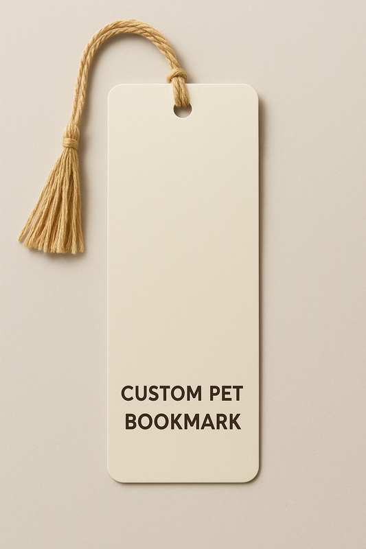 Custom Pet Bookmark